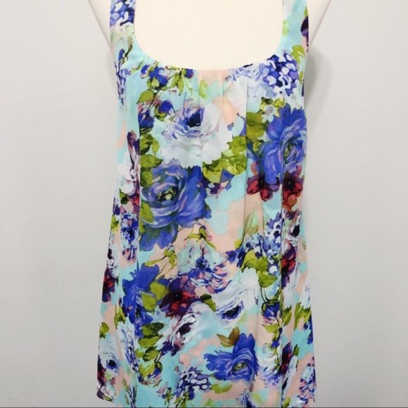 SHOW ME YOUR MUMU Floral Candy Strappy Shift Dress - Picture 7 of 8